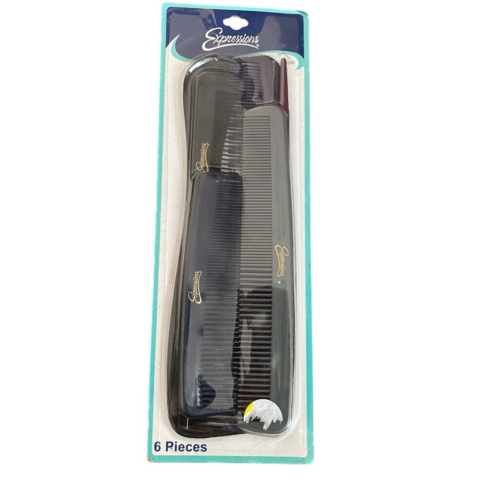 Vintage Expressions Classic Comb Set 6 Pieces New in Package